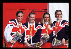 LEN European LC Championship 1997 4x100 Medley Relay, WomenGreat Britain, GBR