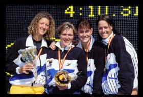 LEN European LC Championships 19974x100 Medley Relay, WomenGER