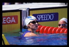 LEN European LC Championships 1997400 Free, WomenCamelia Potec, ROM