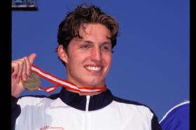 LEN European LC Championships 199950 Free, MenPieter v.d.. Hoogenband, NED
