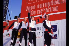 LEN European LC Championships 19994x100 Medley Relay, MenNED, 1st