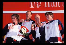 LEN European LC Championships 1999 4x100 Medley Relay, MenNED, 1st