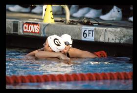 US Nationals LC 1998100 Breast WomenKristy Kowal, USAAshley Roby, USA