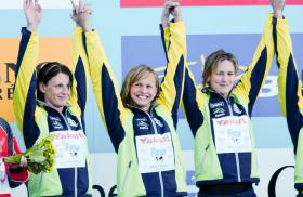 2005 FINA World LC Championships4x100 Free Relay Medallists, WomenAustralia, 1st, AUSLisbeth Lenton, AUSJodie Henry, AUSAlice Mills, AUSShayne Reese, AUS