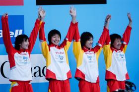 2005 FINA World LC Championships4x200 Free Relay Medallists, WomenChina, CHN