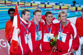 2005 FINA World LC Championships4x200 Free Relay Medallists, MenCanada, 2nd, CANRick Say, CANColin Russell, CANAndrew Hurd, CANBrent Hayden, CAN