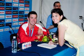 2005 FINA World LC Championships200 Breast, MenMike Brown, 2nd, CANNikki Dryden