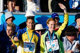 2005 FINA World LC Championships50 Free Medallists, WomenAnna-Karin Kammerling, 2nd, SWEDanni Miatke, 1st, AUS