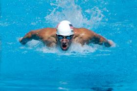 2005 FINA World LC Championships4x100 Medley Relay, MenMichael Phelps, USA