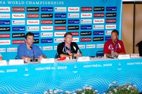 2005 FINA World LC ChampionshipsSwimming Canada Press Conference