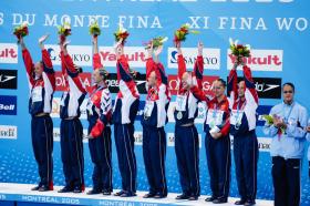 2005 FINA World LC ChampionshipsSynchro Team FinalsRussia, 1st, RUS
