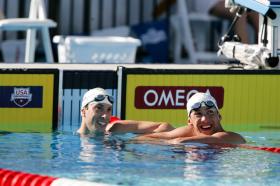 U.S. Olympic Swim Trials 2004200 Free, MenScott Goldblatt, USAMichael Phelps, USA