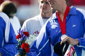 U.S. Olympic Swim Trials 2004200 Free Medallists, MenKlete Keller, 2nd, USA