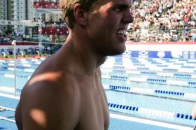 U.S. Olympic Swim Trials 200450 Free, MenGary Hall, USA
