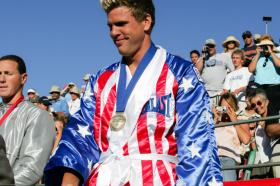 U.S. Olympic Swim Trials 200450 Free, MenGary Hall, USA