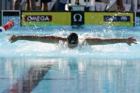 U.S. Olympic Swim Trials 2004100 Fly, MenIan Crocker, USA